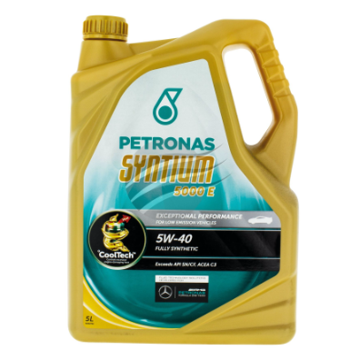 Petronas 5W-40 Syntium 5000 E C3 SN 5 Litre (70131M12MY)