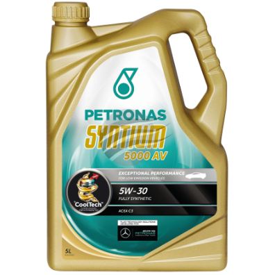 Petronas 5W-30 SYNTIUM 5000 AV VW 504 507 C3 SN 5 Litre (70273M12EU)