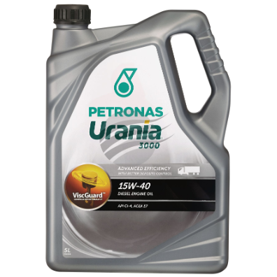 Petronas 15W-40 URANIA 3000 CI-4 E7 DIESEL 5 Litre (71599M12MY)