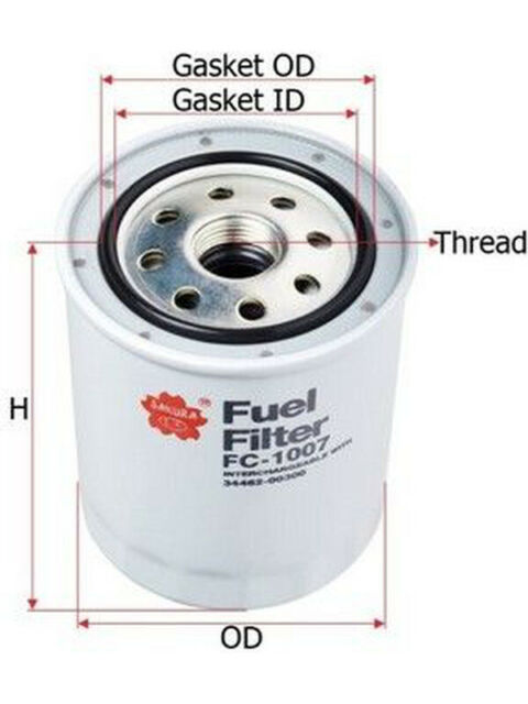 Sakura Fuel Filter (FC-1007)