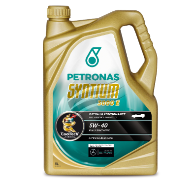 Petronas 5W-40 SYNTIUM 3000 E SN A3 B4 5 Litre (70134M12EU)