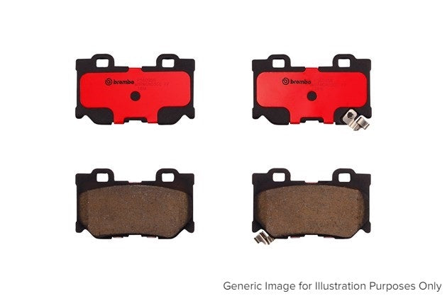 Brembo NAO Ceramic Brake Pads (P37015N)