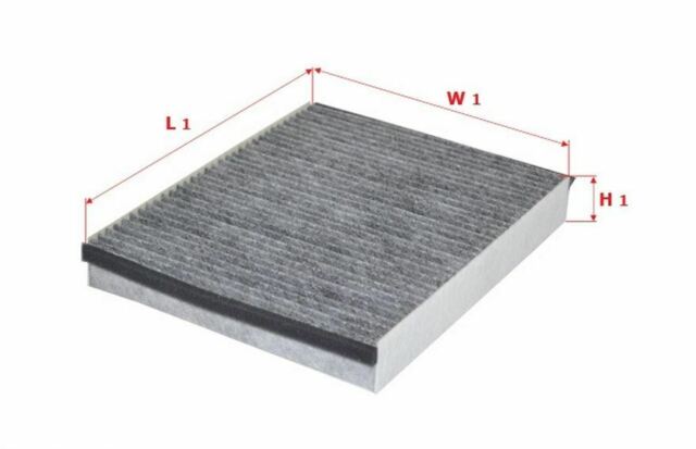 Sakura Carbon Activated Cabin Filter CAC-19960 (Ref: RCA287C/RCA303C)