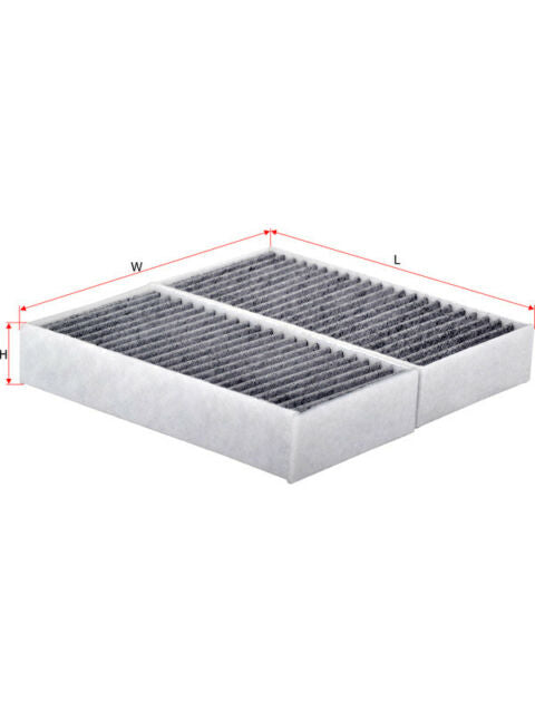 Sakura Carbon Activated Cabin Filter CAC-30990-S